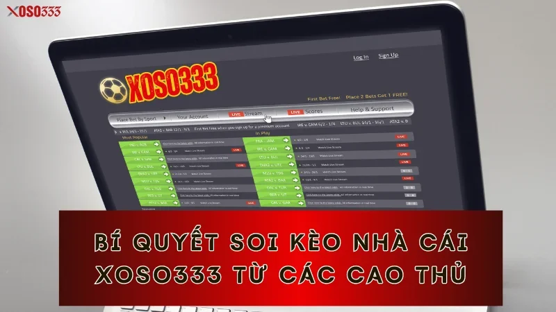 Cập Nhật Kèo Nhà Cái Xoso333 Mới Nhất - Cơ Hội Thắng Lớn 3 Bí quyết soi kèo nhà cái Xoso333 từ các cao thủ