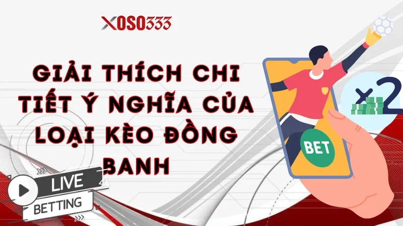 Cùng Xoso333 Khám Phá Về Kèo Đồng Banh Đang Hot Hit 1 Giải thích chi tiết ý nghĩa của loại kèo đồng banh