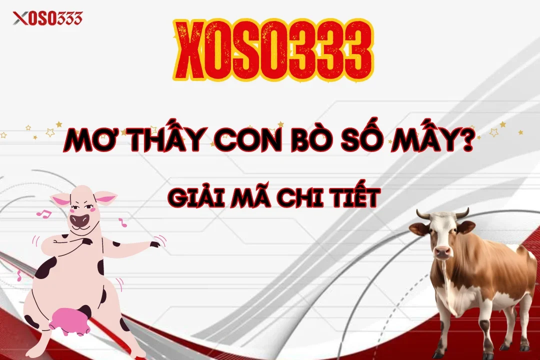 Mơ Thấy Con Bò Số Mấy? Xoso333 Giải Mã Chi Tiết Cực Chuẩn 17 Mơ Thấy Con Bò Số Mấy? Xoso333 Giải Mã Chi Tiết Cực Chuẩn